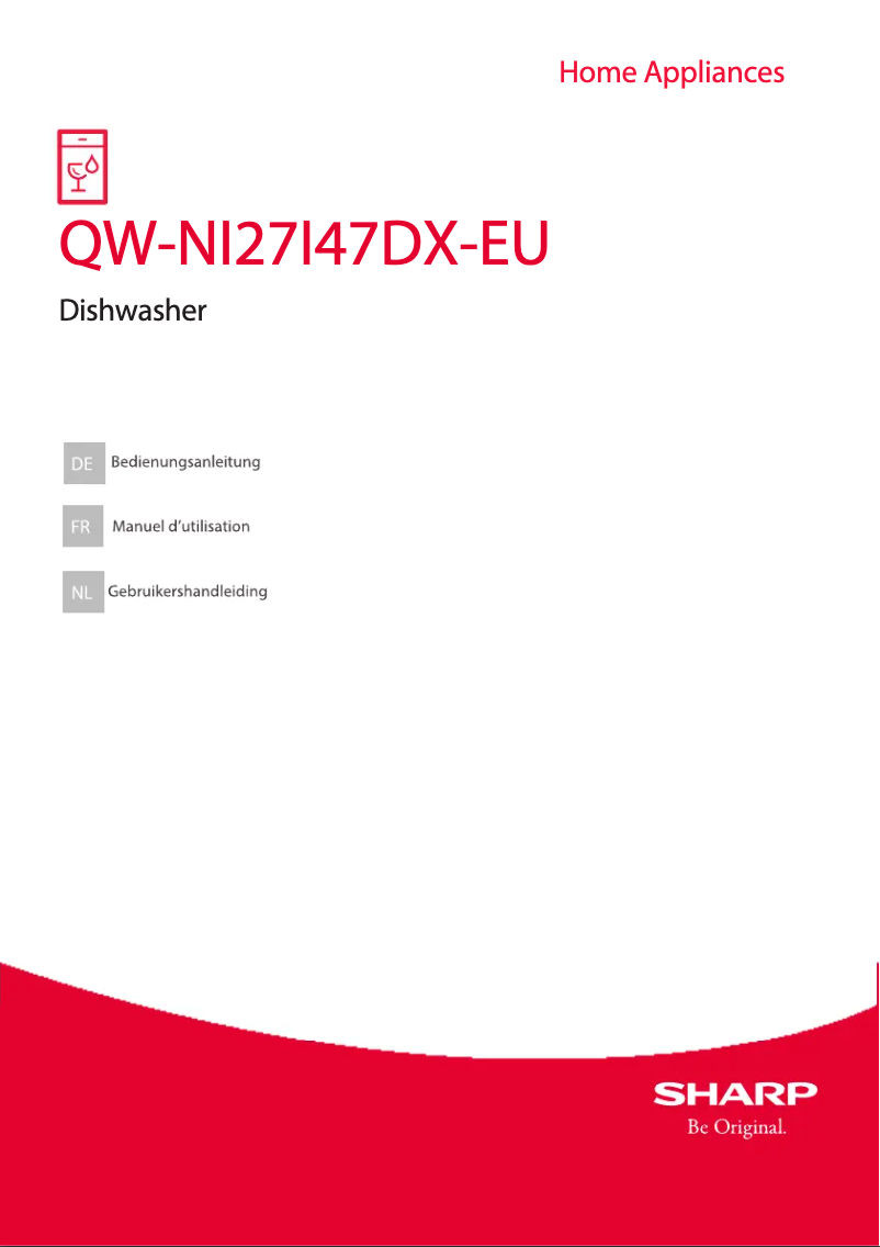 Page n°1 - Manuel utilisateur Sharp QW-NI27I47DX-EU