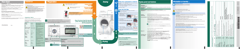 Image de la première page du manuel de l'appareil WT48Y718IT