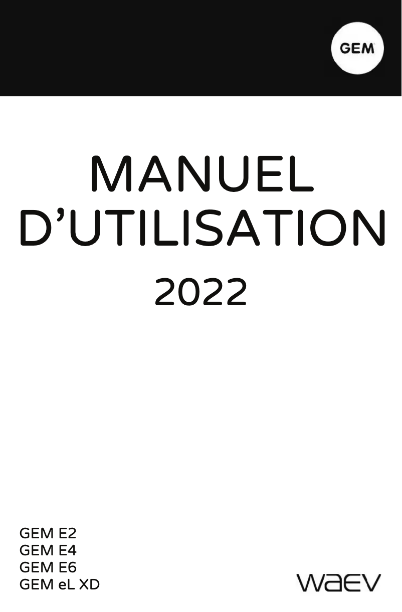 Imagen de la primera página del manual del dispositivo eL XD (2022)