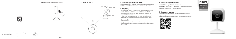 Page n°1 - Manuel utilisateur Philips Series 1000 HSP1000