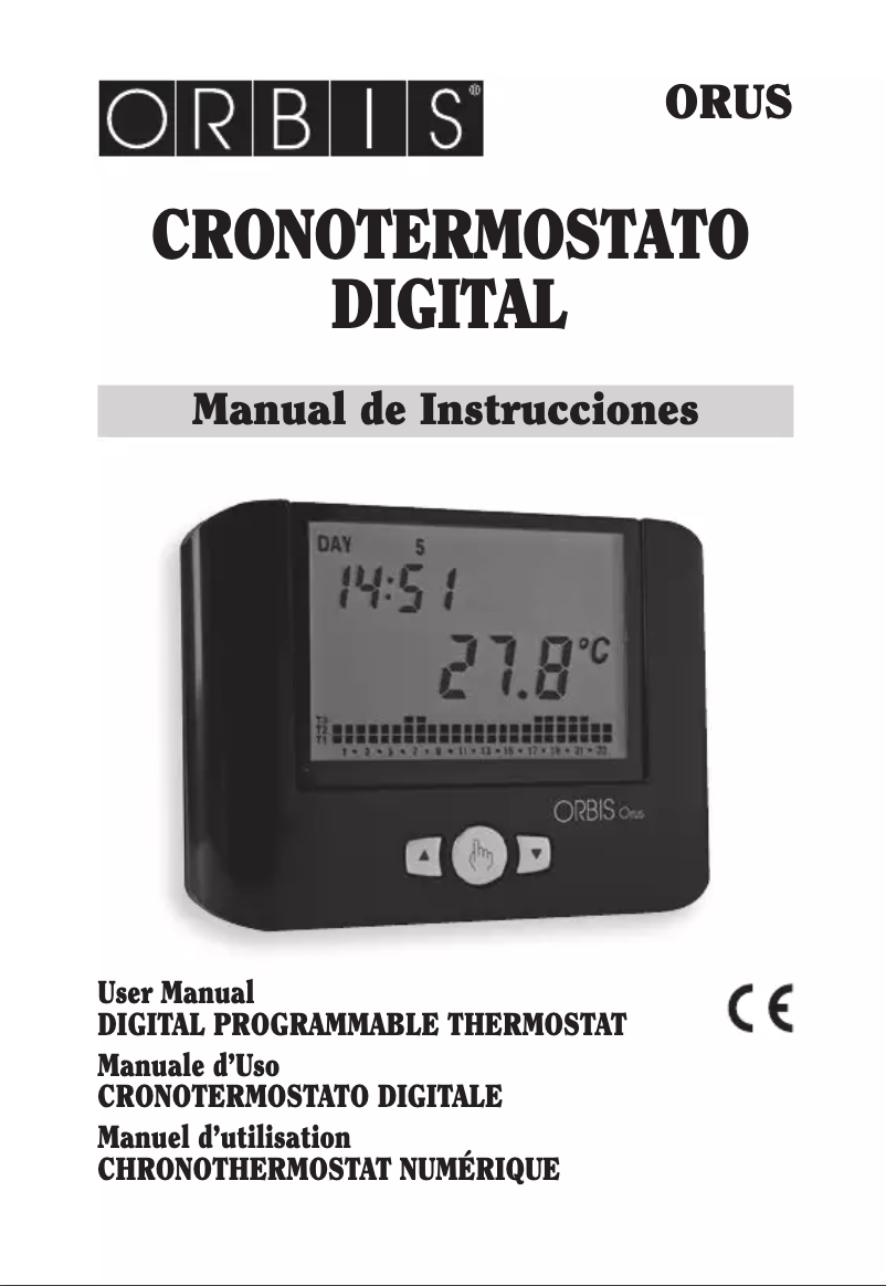 Image de la première page du manuel de l'appareil Orus