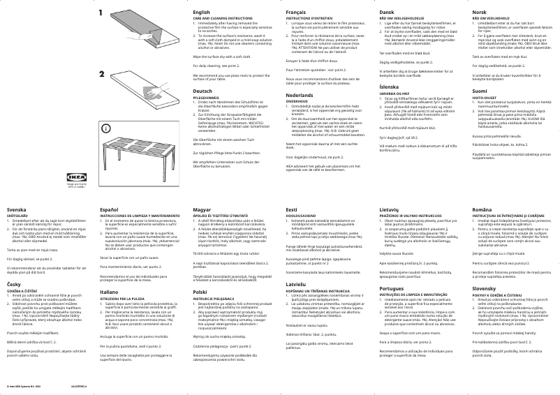 Image de la première page du manuel de l'appareil TUNSTA 505.541.06