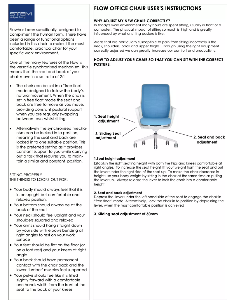 Página 1 del manual Manual de usuario Stem Flow