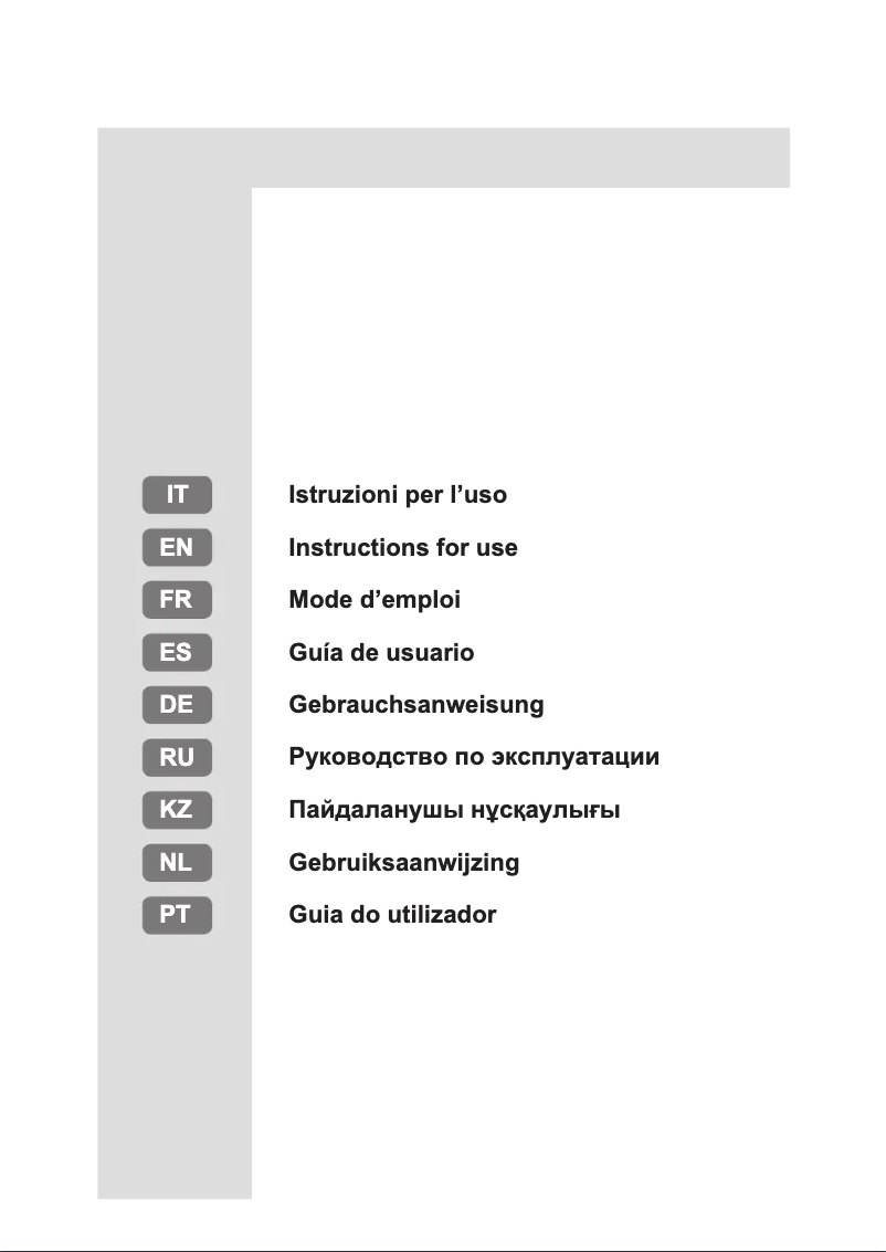 Image de la première page du manuel de l'appareil HA WC5120
