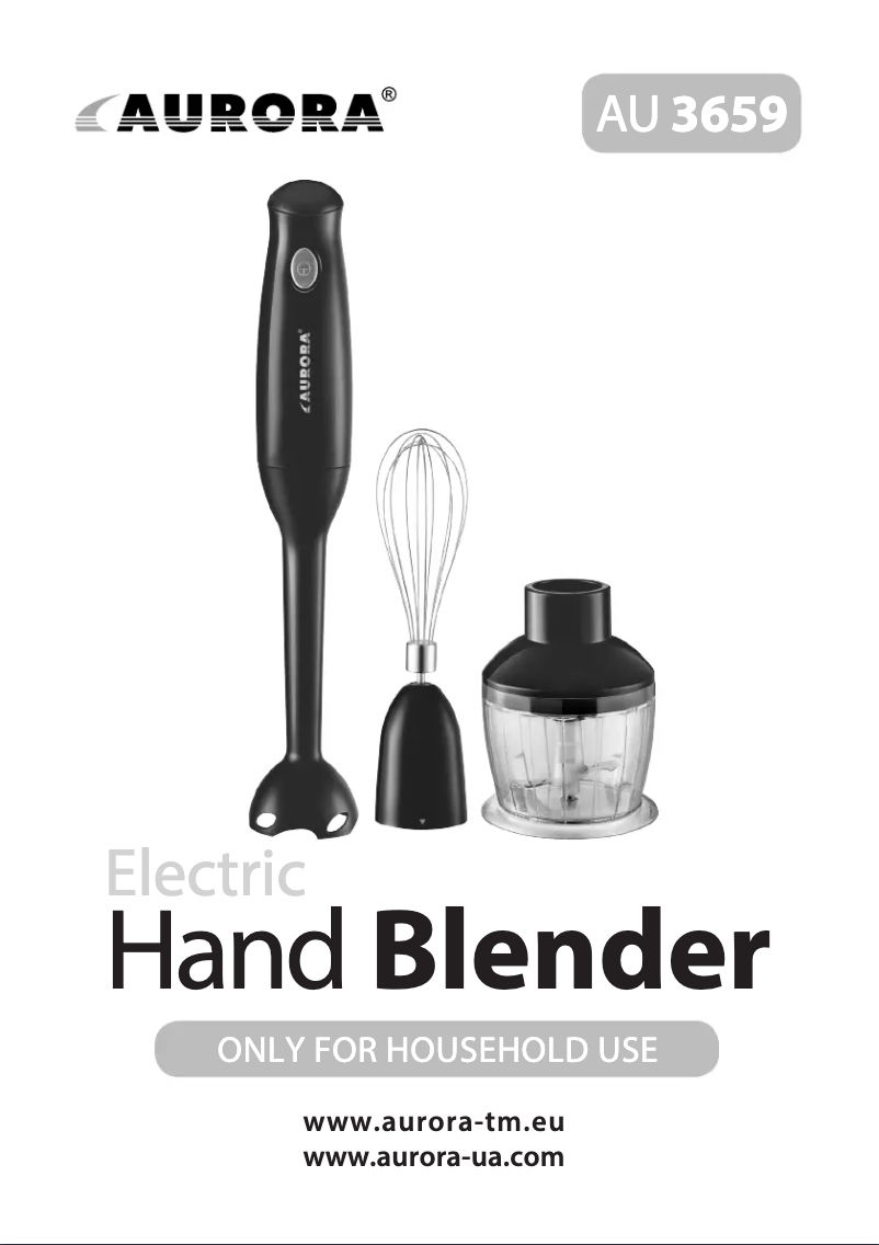 Page n°1 - Manuel utilisateur Aurora AU3659