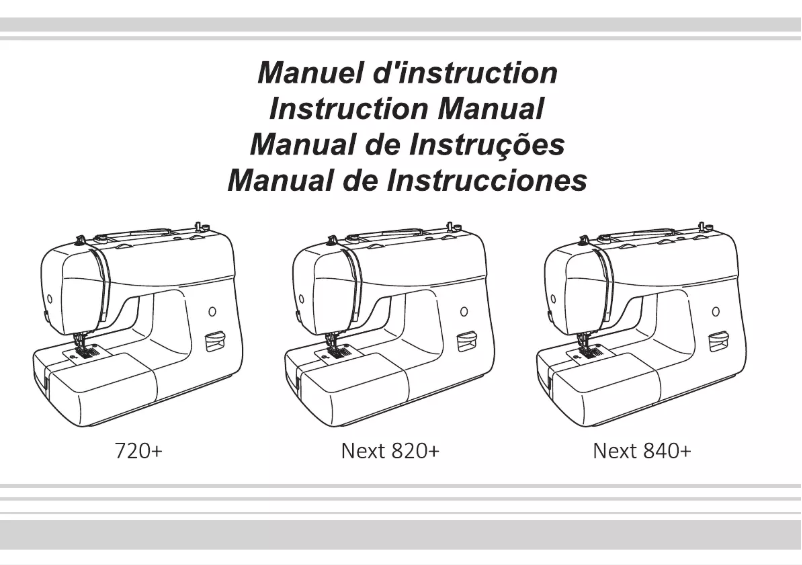 Page 1 de la notice Manuel utilisateur Alfa Next 840+