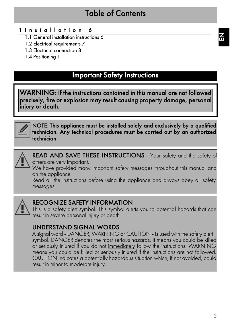 Page 1 de la notice Manuel utilisateur Smeg SFU6104TVS