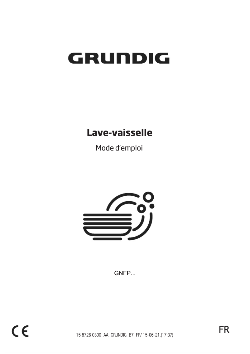 Page n°1 - Manuel utilisateur Grundig GNFP3630XB