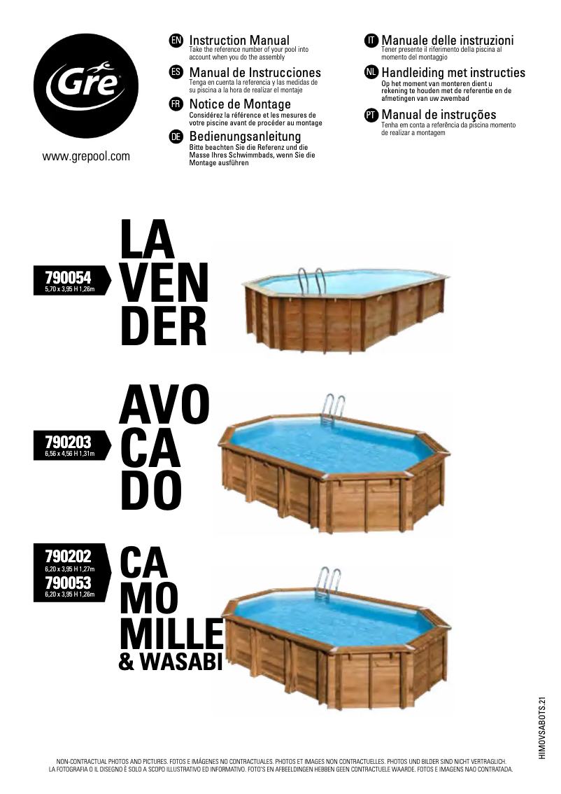 Image de la première page du manuel de l'appareil 790202