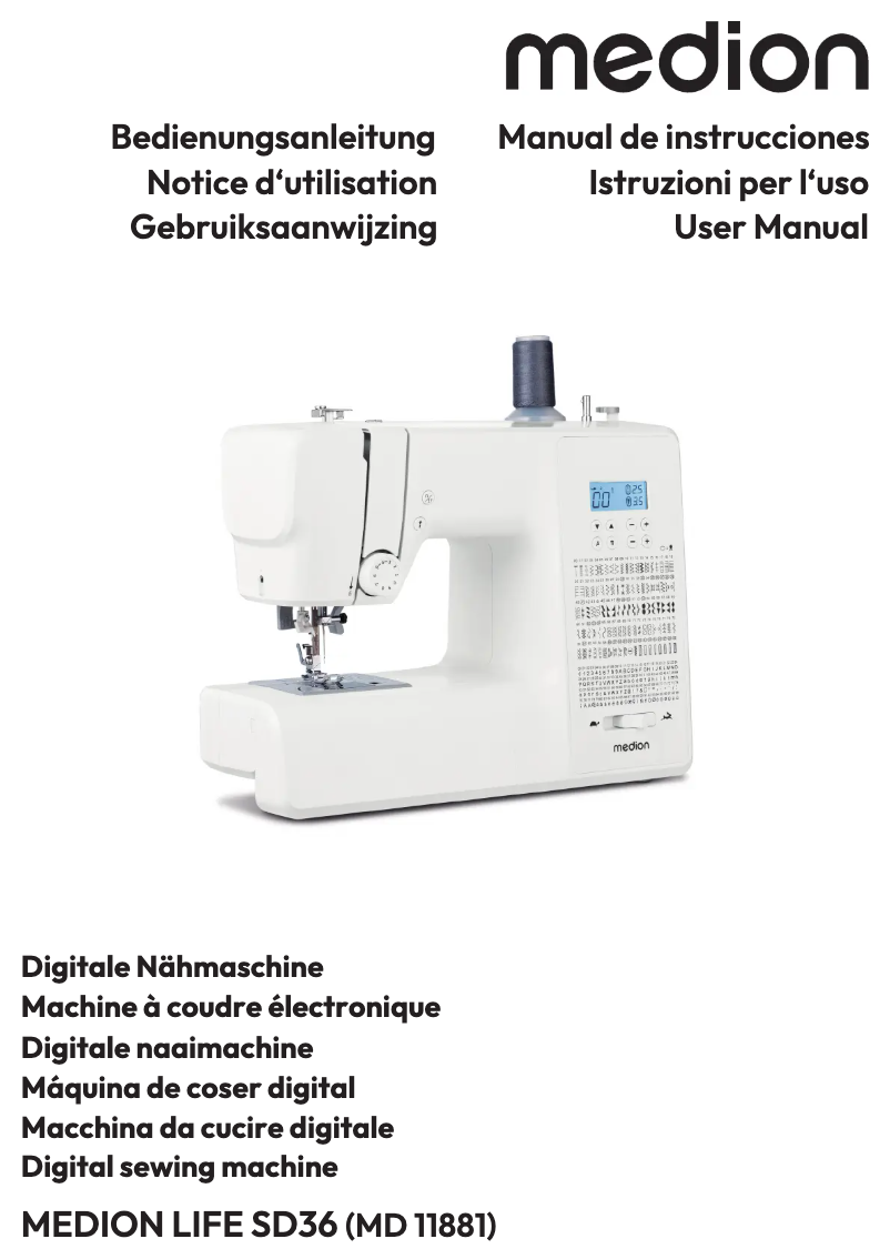 Page n°1 - Manuel utilisateur Medion LIFE SD36 (MD 11881)