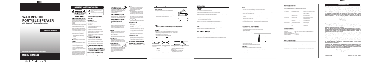 Página 1 del manual Manual de usuario Magnavox MMA3632