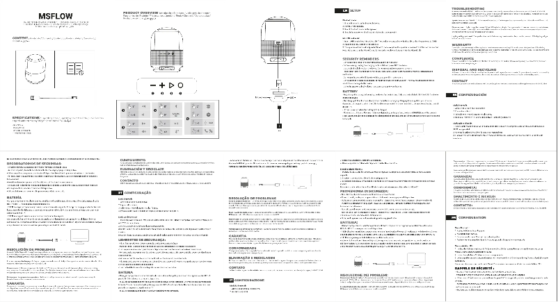 Image de la première page du manuel de l'appareil MS-FLOW