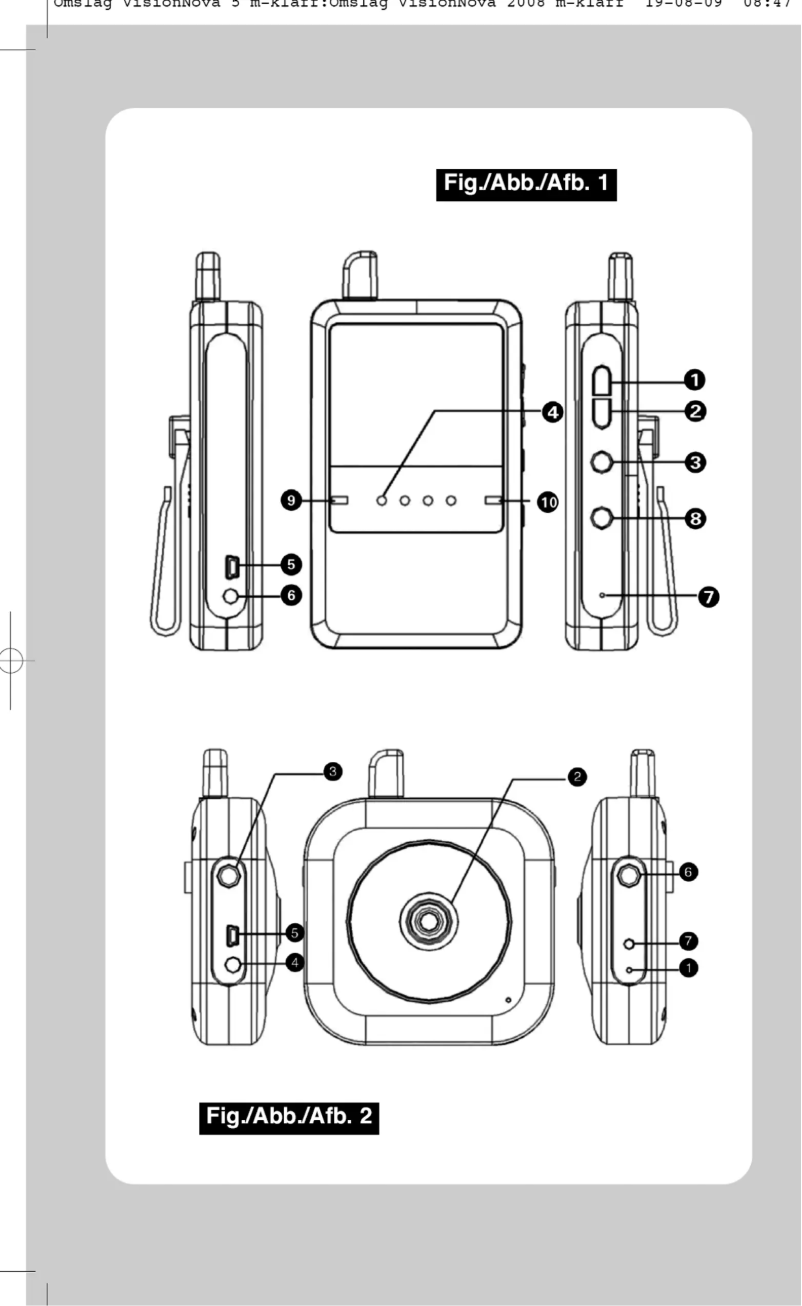 Page 1 de la notice Manuel utilisateur Nova VisionNOVA