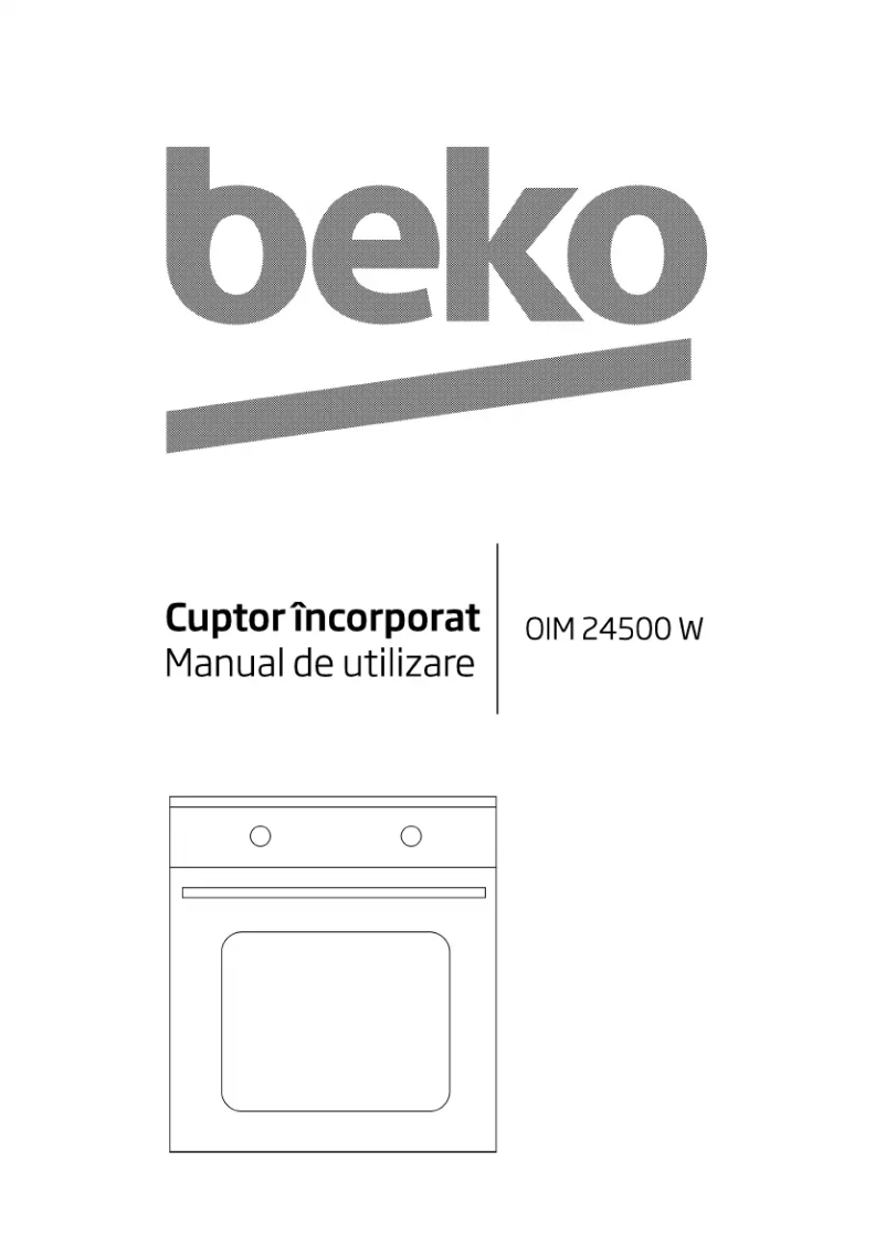 Page n°1 - Manuel utilisateur Beko OIM 24500 W