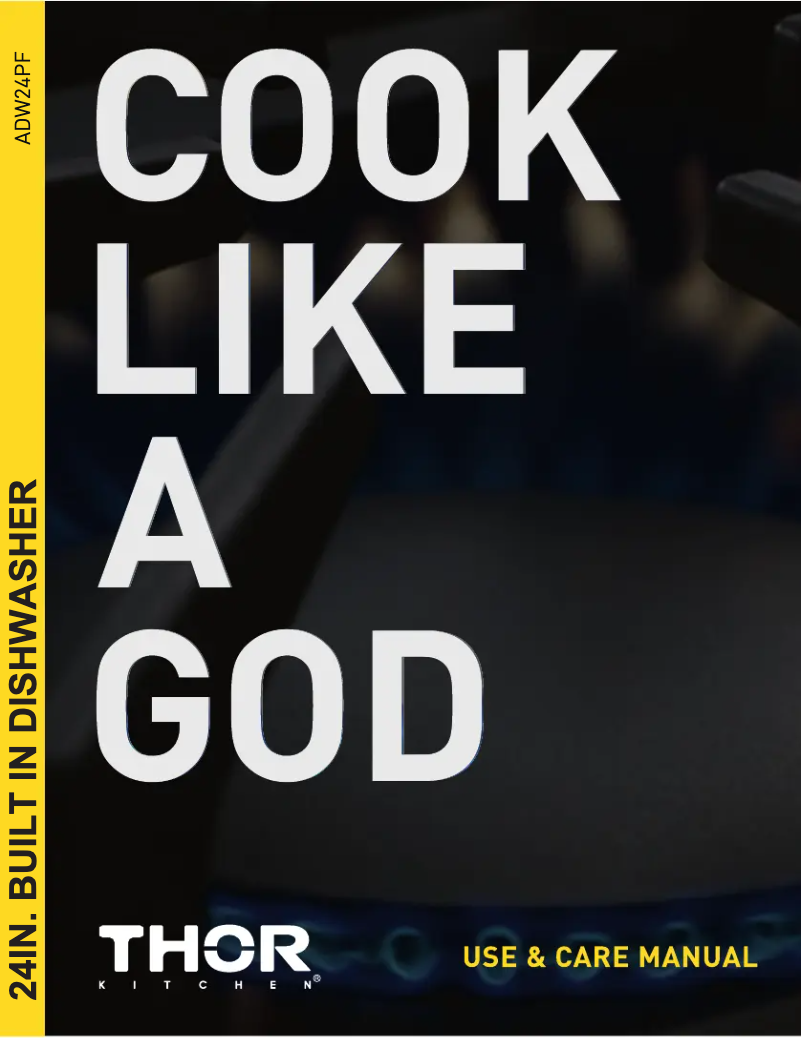 Page 1 de la notice Manuel utilisateur Thor ADW24PF