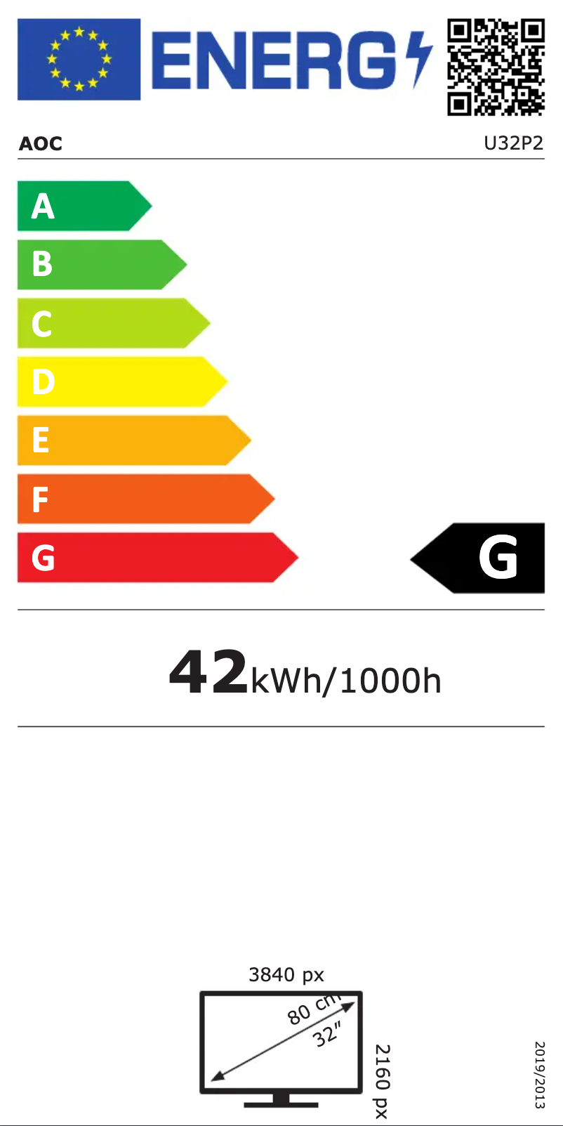 Page n°1 - Label énergétique AOC U32P2