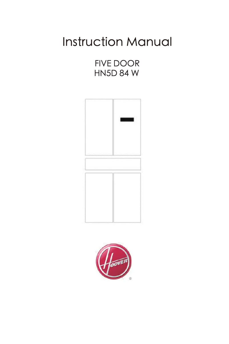 Page n°1 - Manuel utilisateur Hoover HN5D 72 B
