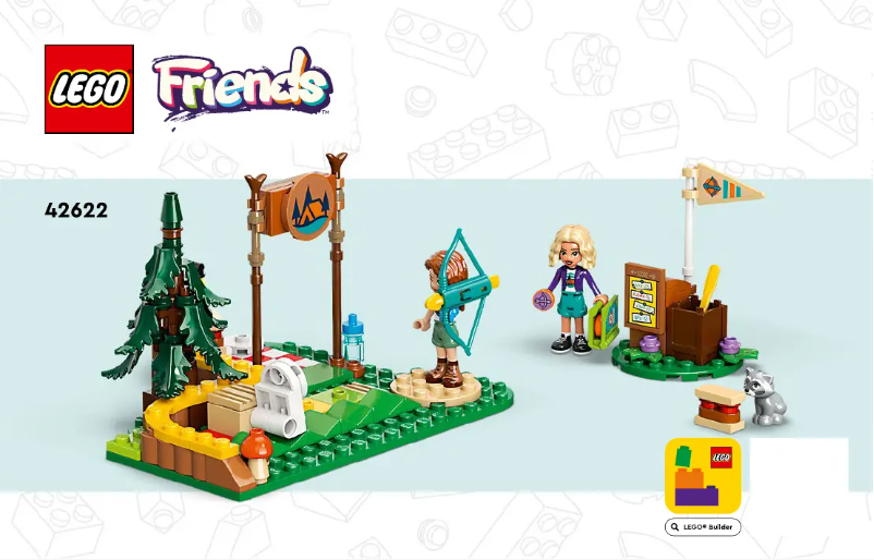 Page 1 de la notice Manuel utilisateur Lego Friends 42622