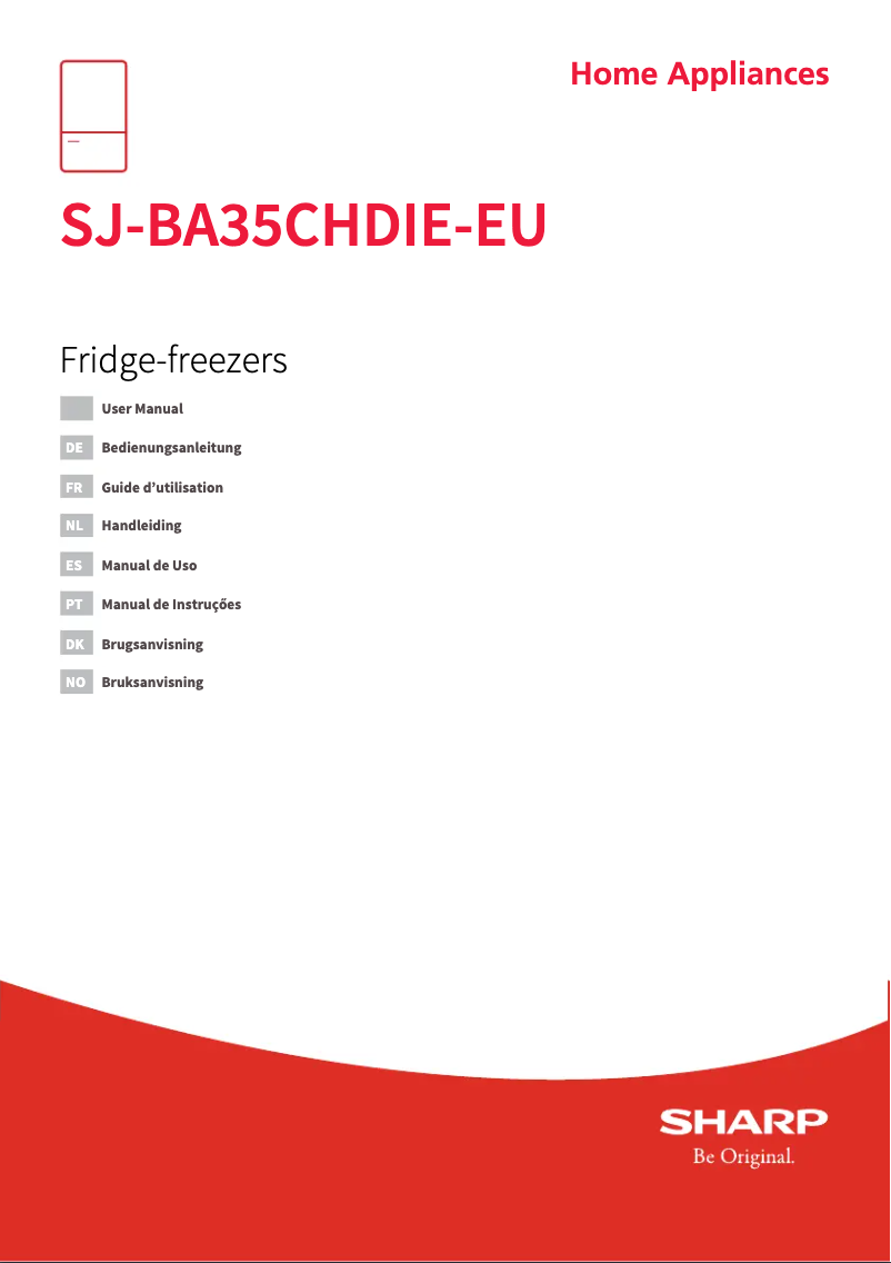 Page n°1 - Manuel utilisateur Sharp SJ-BA35CHDIE-EU