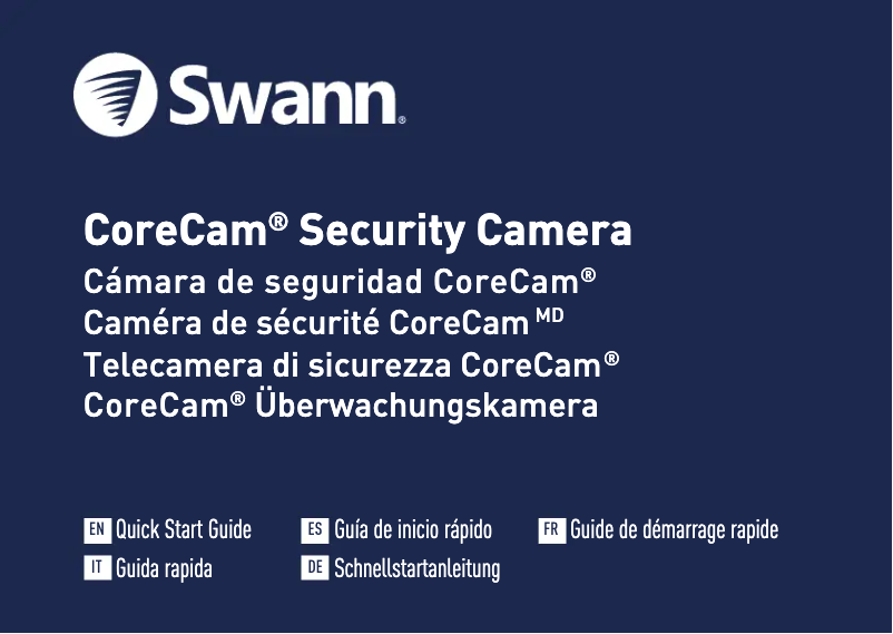 Página 1 del manual Guía de inicio rápido Swann SWIFI-CORESOL