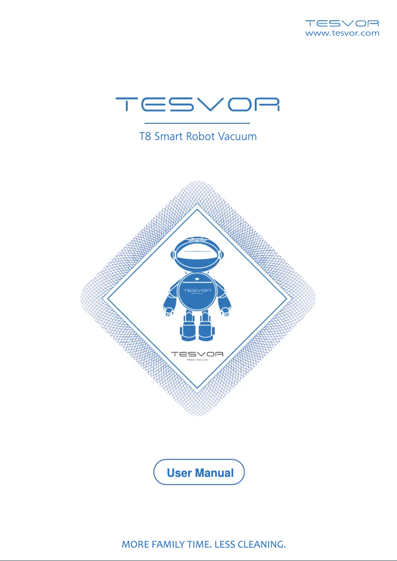 Página 1 del manual Manual de usuario Tesvor T8