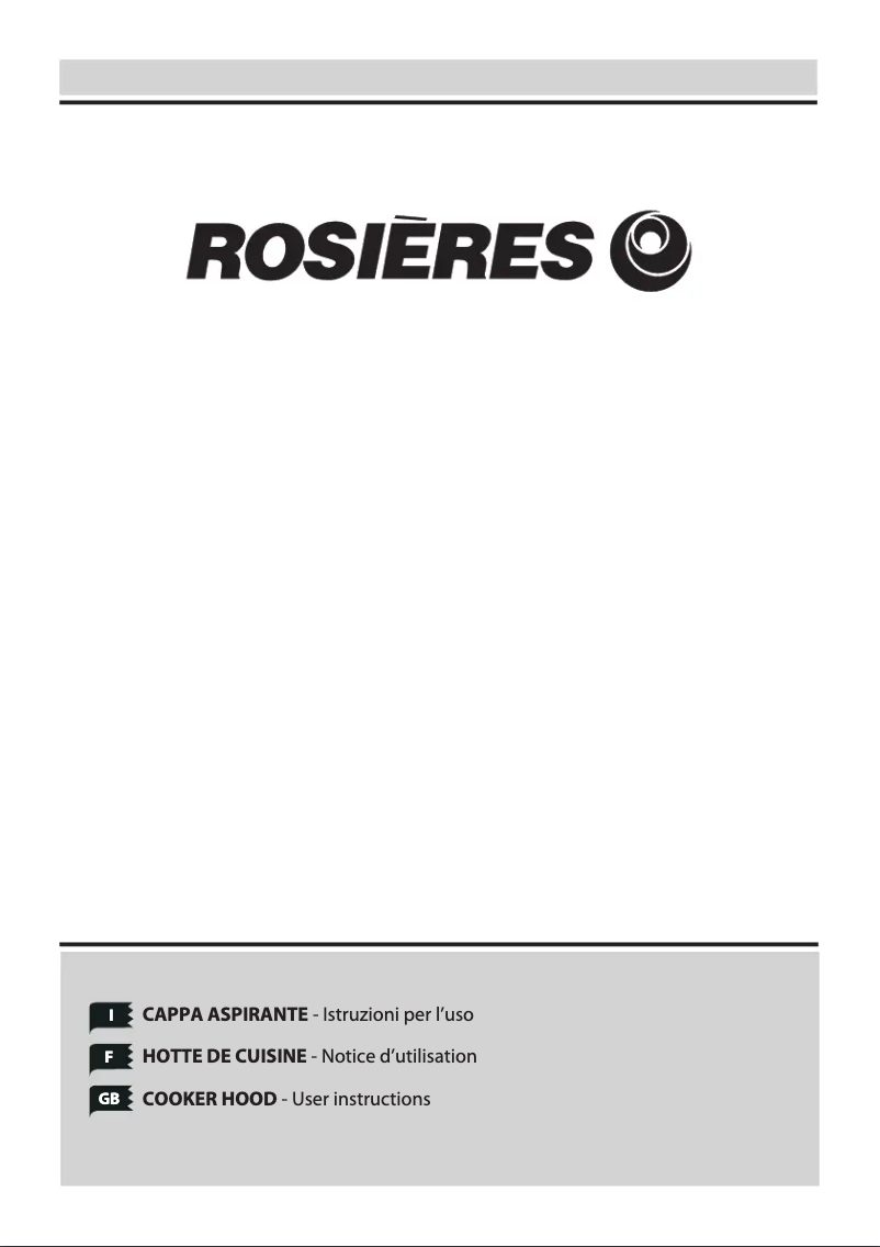 Image de la première page du manuel de l'appareil RDM917IN
