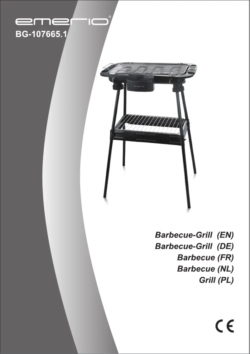 Image de la première page du manuel de l'appareil BG-107665