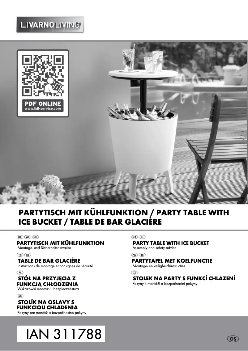 Page 1 de la notice Manuel utilisateur Livarno Lux IAN 331039