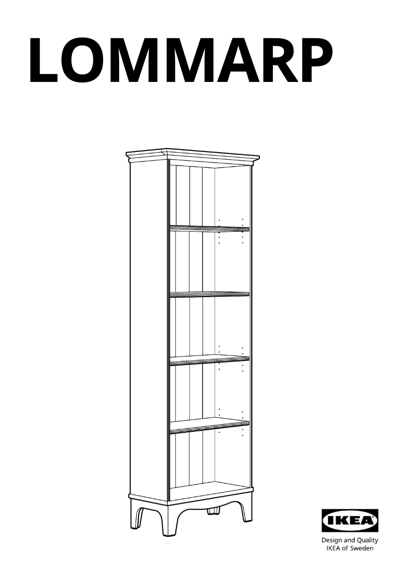 Image de la première page du manuel de l'appareil LOMMARP 204.154.66