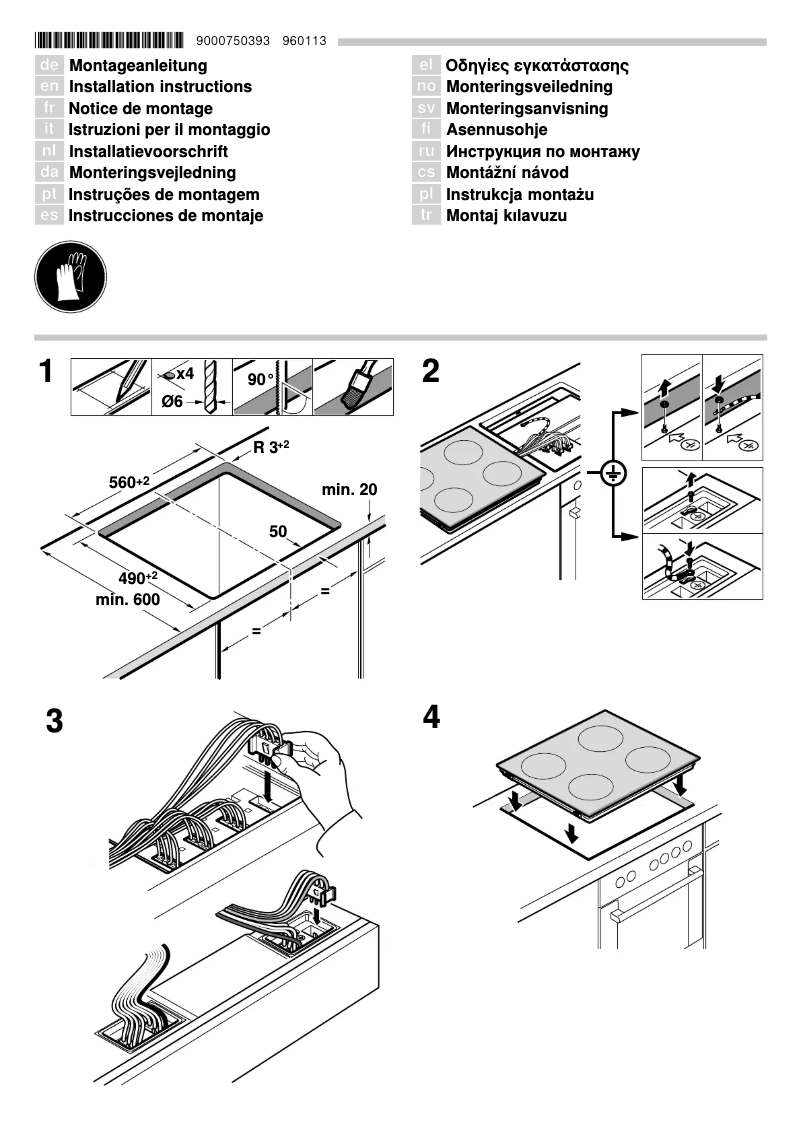 Page 1 de la notice Manuel utilisateur Constructa CH832454