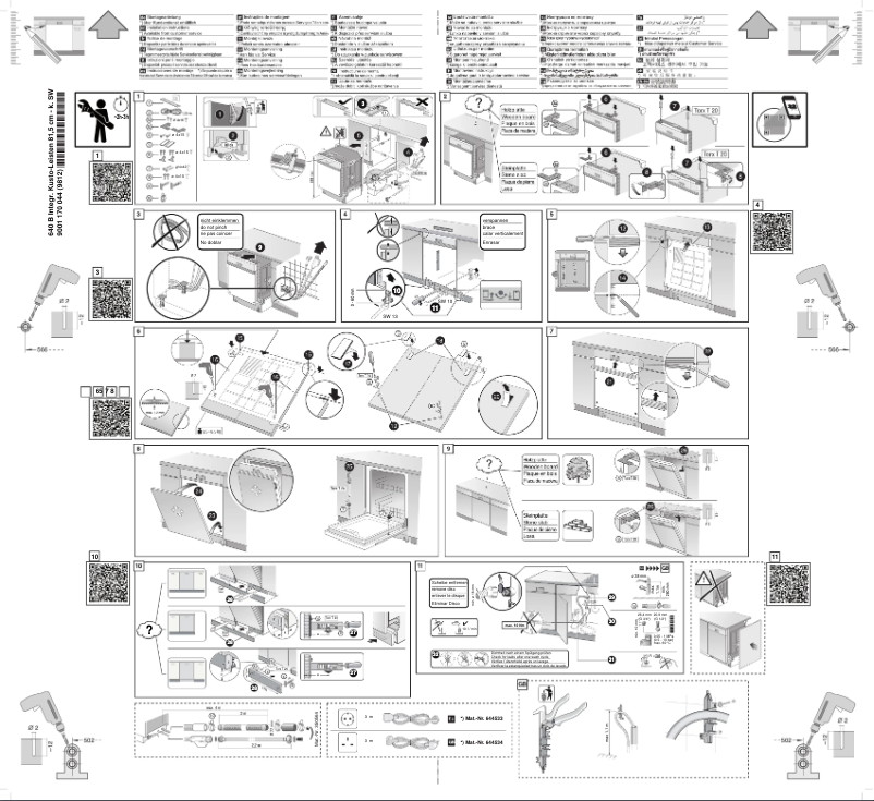 Page n°1 - Guide d'installation Siemens SN514W00AE