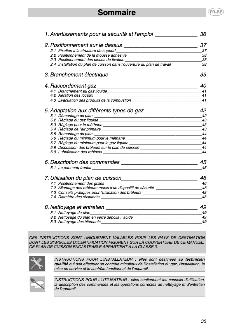 Image de la première page du manuel de l'appareil PVA140