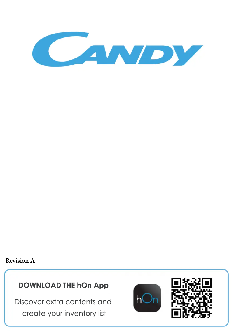 Page 1 de la notice Manuel utilisateur Candy CBT7719FW