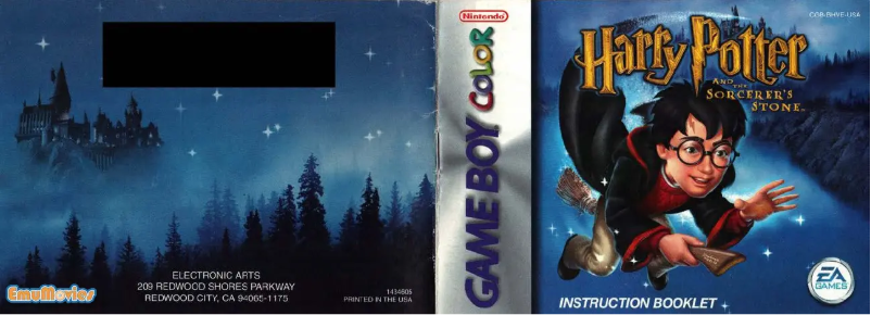 Page n°1 - Manuel utilisateur Nintendo Harry Potter and The Sorcerers Stone