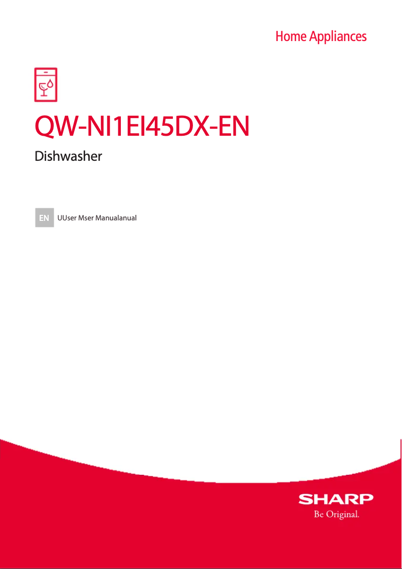 Page n°1 - Manuel utilisateur Sharp QW-NI1EI45DX-EN