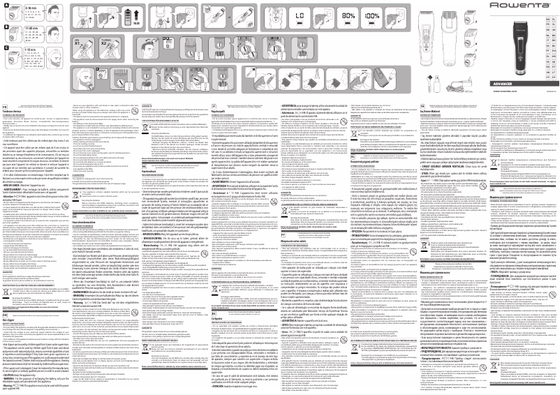 Imagen de la primera página del manual del dispositivo Advancer Xpert TN5241
