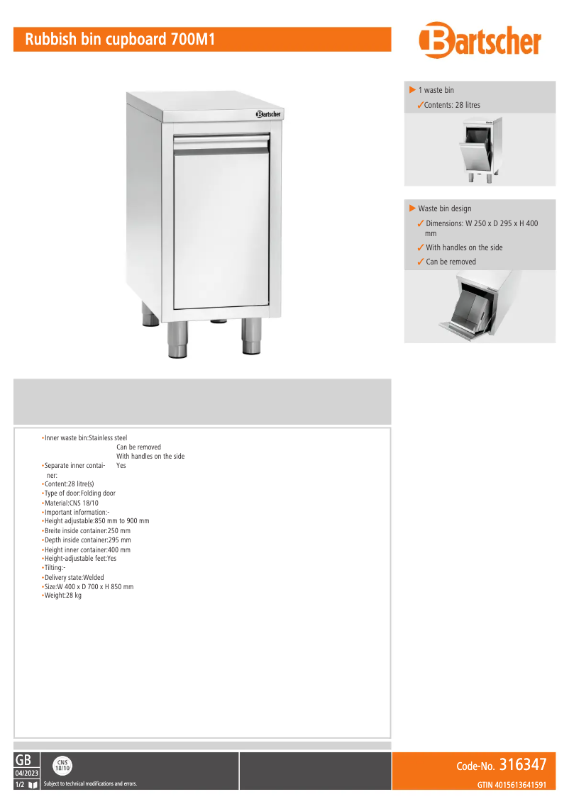 Image de la première page du manuel de l'appareil 316347