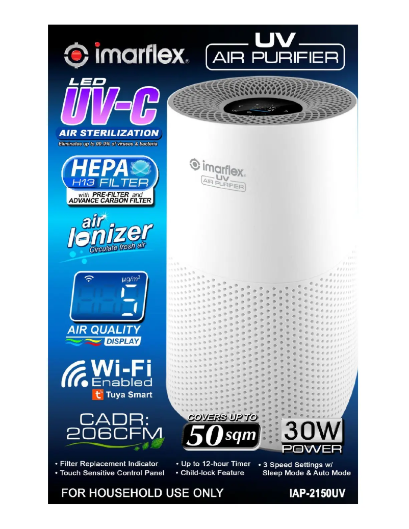 Página 1 del manual Manual de usuario Imarflex IAP-2150UV