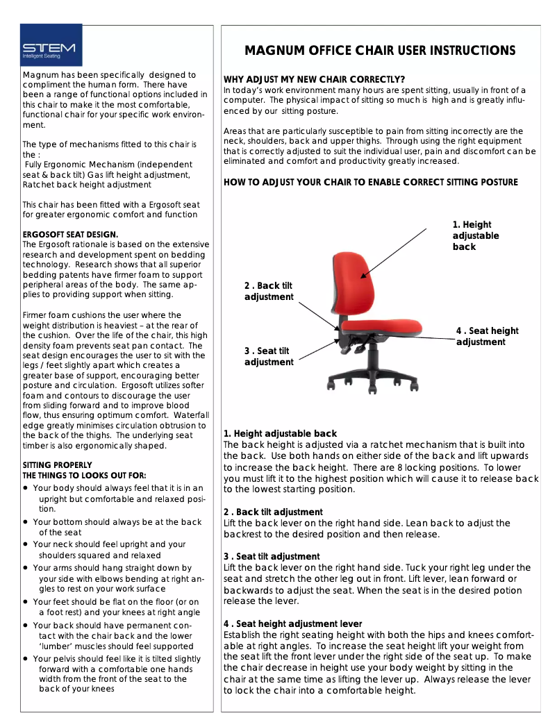 Image de la première page du manuel de l'appareil Magnum 6600