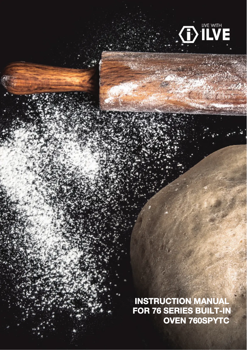 Page n°1 - Manuel utilisateur Ilve 760SPYTCI