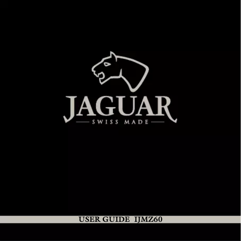 Page 1 de la notice Manuel utilisateur Jaguar J687 Executive