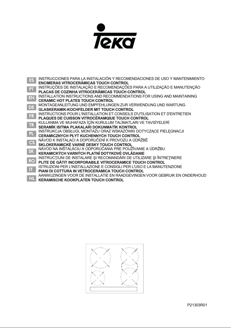 Image de la première page du manuel de l'appareil SPACE IZF 6424