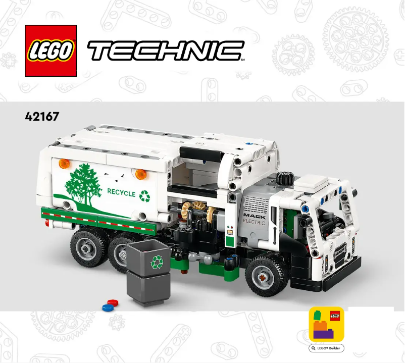 Page 1 de la notice Manuel utilisateur Lego Technic 42167