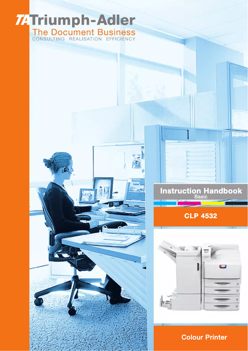 Página 1 del manual Manual de usuario Triumph-Adler CLP 4532