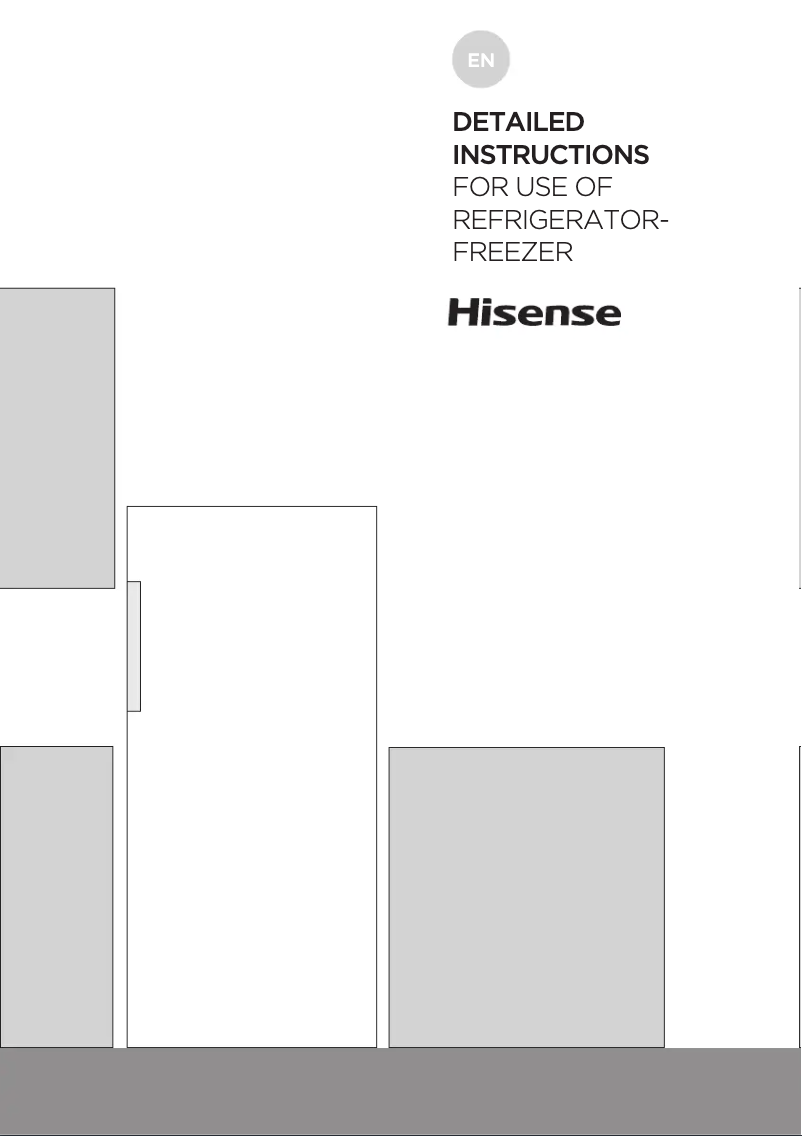 Page 1 de la notice Manuel utilisateur Hisense RR330D4OC2UK