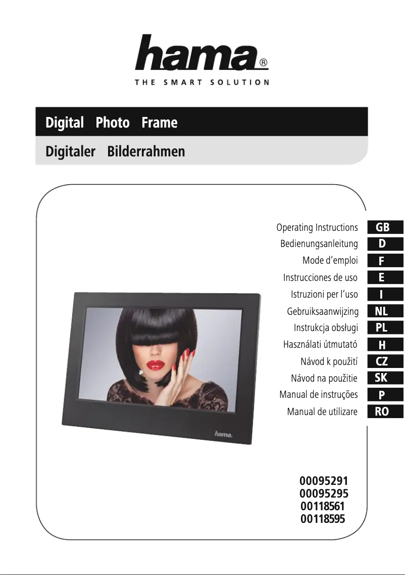 Page 1 de la notice Manuel utilisateur Hama 00095291