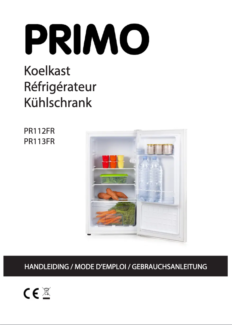 Page n°1 - Manuel utilisateur Primo PR112FR