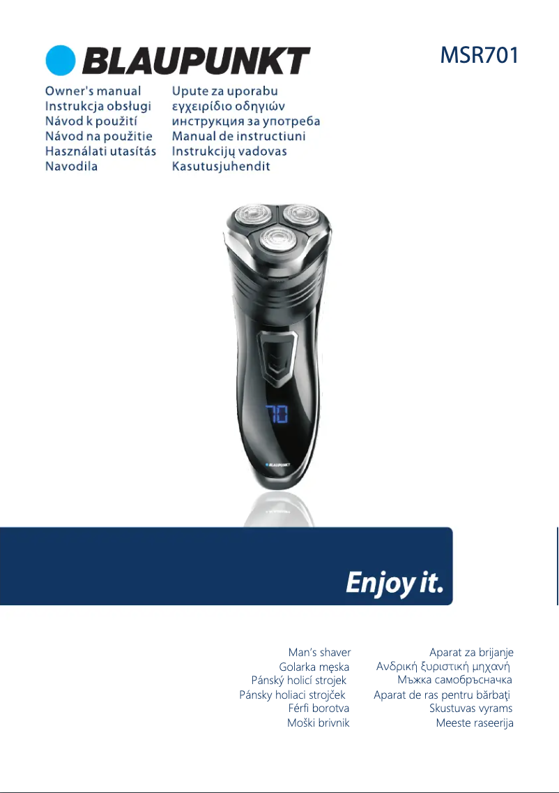 Imagen de la primera página del manual del dispositivo MSR701