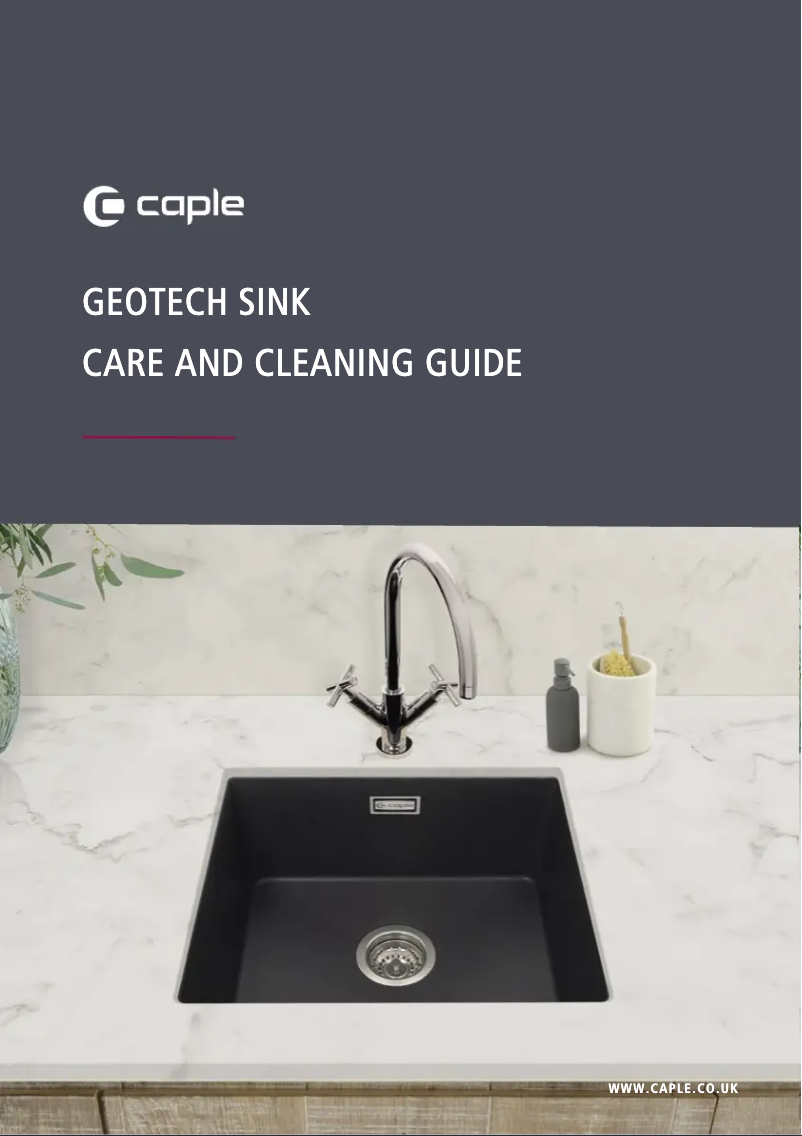 Page 1 de la notice Manuel d'utilisation et d'entretien Caple VEI150CW