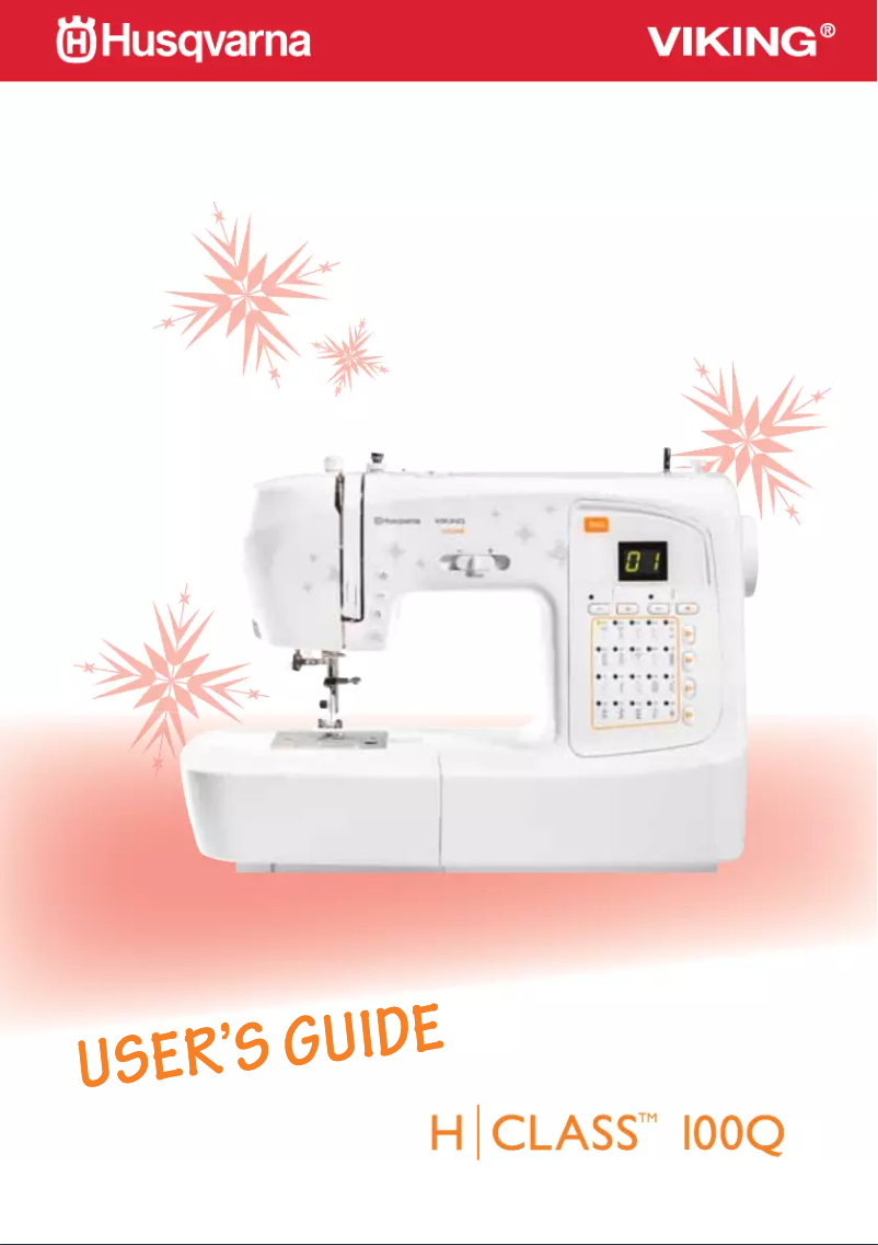 Page n°1 - Manuel utilisateur Husqvarna-Viking Hiclass 100Q